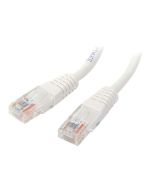 StarTech.com 15m Cat5e RJ45 UTP Patchkabel - Cat 5e Netzwerkkabel - Weiß - Patch-Kabel - RJ-45 (M)