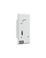 Eaton Tripp Lite Series HDMI over Cat6 Receiver 1-Port Wall Plate - 4K 60 Hz, HDR, 4:4:4, PoC, HDCP 2.2, 230 ft. (70.1 m)