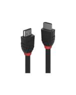 Lindy Black Line - HDMI-Kabel mit Ethernet