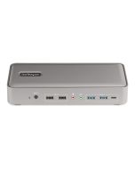 StarTech.com Dual-Laptop USB-C KVM Docking Station, Dual Monitor 4K 60Hz DisplayPort Dock, 5-Port USB Hub, GbE, 90W/45W Power Delivery to Two Laptops, Windows/Mac, 2-Host KVM Dock