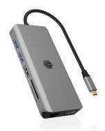 ICY BOX IB-DK4061-CPD - Dockingstation - USB-C 3.2 Gen 1