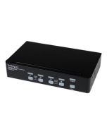StarTech.com 4 Port Dual Link DVI USB KVM Switch mit Audio
