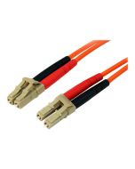 StarTech.com 30m Fiber Optic Cable - Multimode Duplex 50/125 - LSZH - LC/LC - OM2 - LC to LC Fiber Patch Cable (50FIBLCLC30)