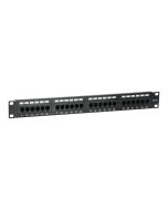 Equip Pro - Patch Panel - CAT 5e - RJ-45 X 24 - Schwarz - 1U - 48.3 cm (19")