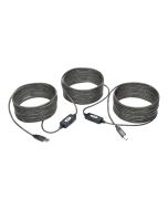 Eaton Tripp Lite Series 50ft USB 2.0 Hi-Speed Active Repeater Cable USB-A to USB-B M/M 50' - USB-Kabel - USB Typ B (M)