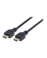 Manhattan HDMI Cable with Ethernet (CL3 rated, suitable for In-Wall use), 4K@60Hz (Premium High Speed)