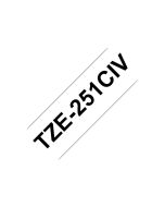 Brother TZe-231CIV - Schwarz auf Weiß - Rolle (1,2 cm x 8 m)