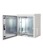 DIGITUS Professional - Gehäuse - geeignet für Wandmontage - Hellgrau, RAL 7035 - 20U - 48.3 cm (19")