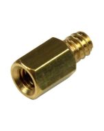 StarTech.com Ersatz PC #6-32 auf M3 Abstandshalter - 50 Stck. - Nivellierschrauben-Standoff - 0.4 cm (Packung mit 50)