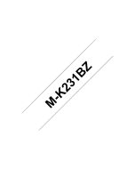 Brother M-K231BZ - Schwarz auf Weiß - Rolle (1,2 cm x 8 m)