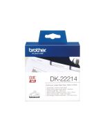 Brother DK-22214 - Weiß - Rolle (1,2 cm x 30,5