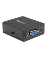 StarTech.com 1080p VGA to RCA and S-Video Converter - USB Powered - Videoadapter - VGA/S-Video/FBAS - HD-15 (VGA)