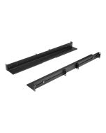 StarTech.com 1HE 19 Zoll Server Rack Schienen - 60,9-91cm Einstellbare Tiefe - Universelle 4 Pfosten Rack Schienen - Netzwerk Geräte/Server/UPS Schienen für HPE ProLiant Dell PowerEdge (UNIRAILS1UB)