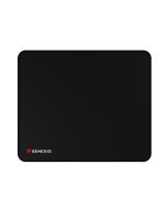 natec GENESIS Carbon 500 M Logo, Schwarz, Einfarbig, Stoff, Gummi, Gaming-Mauspad