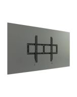 Chief Fit X-Large Fixed Display Wall Mount - For Displays 49-98" - Black - Befestigungskit (Wandplatte, Glidelock, magnetische Schnellverschluss-Bänder)