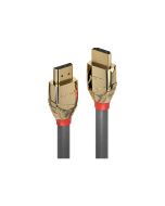 Lindy Gold Line - HDMI-Kabel mit Ethernet - HDMI männlich zu HDMI männlich