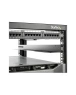 StarTech.com 1HE 19 Zoll Server Rack Schienen - 60,9-91cm Einstellbare Tiefe - Universelle 4 Pfosten Rack Schienen - Netzwerk Geräte/Server/UPS Schienen für HPE ProLiant Dell PowerEdge (UNIRAILS1UB)