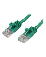 StarTech.com 1m Cat5e RJ45 UTP Netzwerkkabel Snagless - Cat 5e Patchkabel - Grün - Stecker / Stecker - Patch-Kabel - RJ-45 (M)