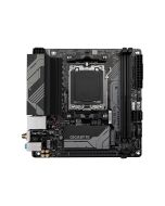 Gigabyte A620I AX - 1.0 - Motherboard - Mini-ITX - Socket AM5 - AMD A620 Chipsatz - USB 3.2 Gen 1, USB-C 3.2 Gen 1, USB 3.2 Gen 2 - 2.5 Gigabit LAN, Wi-Fi 6E, Bluetooth - Onboard-Grafik (CPU erforderlich)