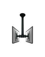 Neomounts FPMA-C200D - Halterung - Voll beweglich - für 2 LCD-Displays - Schwarz - Bildschirmgröße: 25.4-102 cm (10"-40")
