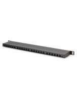 DIGITUS CAT 6, Klasse E High Density Patch Panel, geschirmt, schwarz