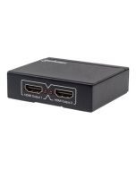 Manhattan HDMI Splitter, 2-Port, 4K@30Hz, USB Powered, Black, Three Year Warranty, Boxed