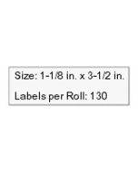 Seiko Instruments SLP-1RLB - Klar - 28.6 x 88.9 mm 1000 Etikett(en) (1 Rolle(n)