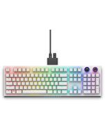 Dell Alienware Tri-Mode AW920K, Volle Größe (100%), Verkabelt & Kabellos, USB + RF Wireless + Bluetooth, Mechanischer Switch, RGB-LED, Weiß