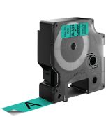 Dymo D1 - Schwarz auf Grün - Rolle (1,9 cm x 7 m) 1 Rolle(n) Etiketten