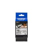 Brother TZe-SE4 - Selbstklebend - Schwarz auf Weiß - Rolle (1,8 cm x 8 m)