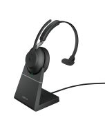 Jabra Evolve2 65, Kabellos, Büro/Callcenter, 20 - 20000 Hz, 99,2 g, Kopfhörer, Schwarz