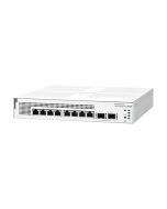HPE Networking Instant On 1930 8G Class4 PoE 2SFP 124W Switch - Switch - L2+ - managed - 8 x 10/100/1000 (PoE+)