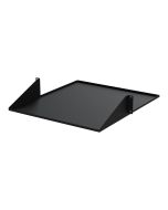 StarTech.com 2U 19" 2-Post Network Rack Cabinet Shelf, 20in Deep Center Mount Cantilever Tray Rackmount Shelf for AV/Data Equipment Enclosure with Cage Nuts & Screws 75lb Weight Capacity - 2U Fixed Rack Shelf (CABSHF2POST2)