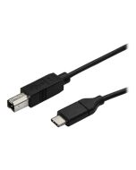 StarTech.com USB-C auf USB-B Druckerkabel - St/St - 3m - USB 2.0 - USB C zu USB B Kabel - USB Typ C Druckerkabel - USB-Kabel - USB-C (M)