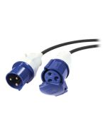 APC Modular IT Power Distribution Cable Extender - Spannungsversorgungs-Verlängerungskabel - IEC 60309 16A (M)
