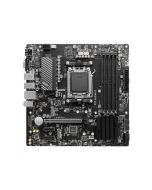 MSI PRO B650M-P - Motherboard - micro ATX - Socket AM5 - AMD B650 Chipsatz - USB-C 3.2 Gen 2x2, USB 3.2 Gen 2, USB 3.2 Gen 1 - 2.5 Gigabit LAN - Onboard-Grafik (CPU erforderlich)