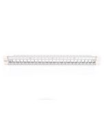 DIGITUS Modulares Patchpanel für Keystone Jacks 1HE - unbestückt