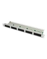 Telegärtner Karl Gärtner Telegärtner ISDN/Telephone Patch Panel MPPI50-H - Patch Panel - UTP - RJ-45 X 50 - Hellgrau, RAL 7035 - 1U - 48.3 cm (19")