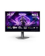 AOC AGON PRO AG276QKD2, 67,3 cm (26.5"), 2560 x 1440 Pixel, Quad HD, QD-OLED, 0,03 ms, Schwarz, Grau
