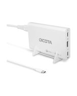 Dicota Netzteil - Universal - 65 Watt - PD 3.0, QC 4.0+ - 3 Ausgabeanschlussstellen (2 x USB-C, USB)