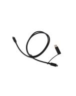 TERRA Kabel USB-C/A für MOBILE Dockingstation 800 Ersatz-USB-C/A Kabel für Docking 800, USB A/USB C, USB C, USB 3.2 Gen 2 (3.1 Gen 2), Schwarz