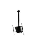 B-TECH BT8426 - Befestigungskit (Deckenmontage) - ausziehbar - für LCD-Display - Schwarz - Bildschirmgröße: 38.1-106.7 cm (15"-42")