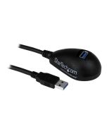 StarTech.com 1,5m SuperSpeed USB 3.0 Desktop Verlängerungskabel / Dockingkabel - Stecker / Buchse - Schwarz - USB-Verlängerungskabel - USB Typ A (W)