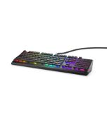 Alienware AW510K, Volle Größe (100%), Kabelgebunden, USB, Mechanischer Switch, RGB-LED, Schwarz, Grau