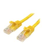 StarTech.com 10m Cat5e Ethernet Netzwerkkabel Snagless mit RJ45 - Cat 5e UTP Kabel - Gelb - Patch-Kabel - RJ-45 (M)
