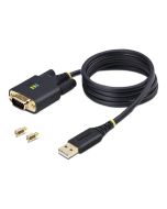 StarTech.com 1m USB auf Seriell Adapter, COM-Retention, FTDI, USB auf DB9 - Kabel USB / seriell - USB (M)