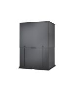 APC Rack-Abluftrohr - Schwarz - für P/N: AR3103