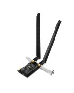 TP-LINK Archer TXE72E, Eingebaut, Kabelgebunden, PCI Express, WLAN / Bluetooth, 2402 Mbit/s, Schwarz
