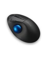 Kensington Pro Fit Ergo TB450 EQ - Trackball - ergonomisch - optisch - 7 Tasten - kabellos - 2.4 GHz, Bluetooth - kabelloser Empfänger (USB)