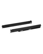 ATEN Easy Installation Rack Montageset (Kurz) für LCD KVM Switch/Konsole, Montageset, Schwarz, CL1000M, CL1000N, CL3000N, CL3800, CL3100, CL3700, 46,5 cm, 70 cm, 952 g